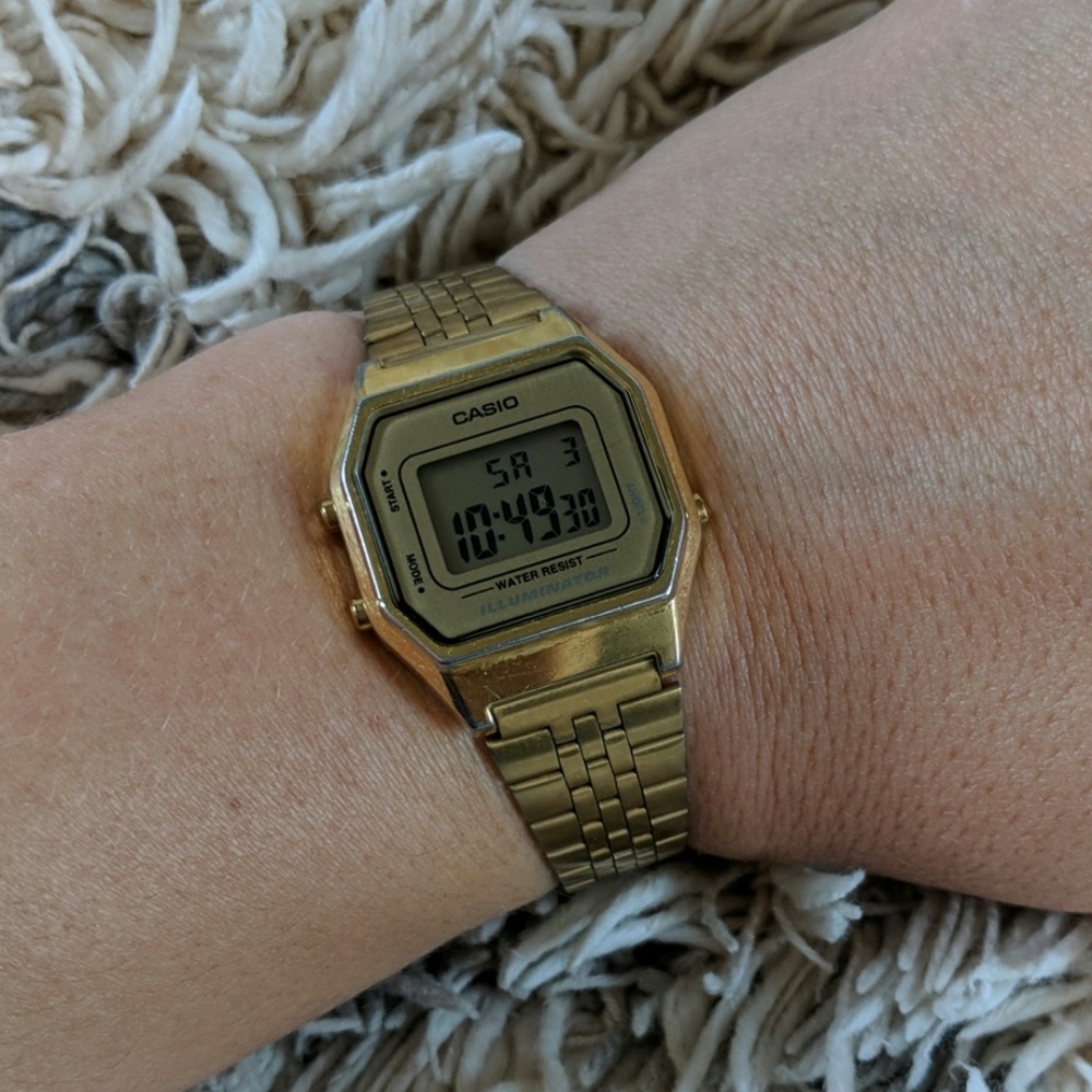 Women's Small Casio Illuminator Watch